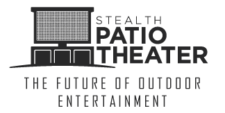 stealth patio home theater